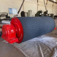 JUXIN Fabricante de Poleas de Tambor Correderas de Goma para la Industria del Cemento, Repuestos para Equipos de Manipulación de Materiales