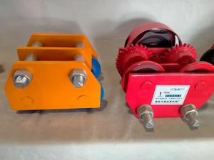 Carro liso suspendido monorriel manual de 2 toneladas utilizado para levantar con vigas planas de polipasto en I-Beam - Product Image 3