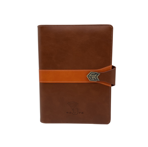 Cuaderno recargable de cuero de PU Premium personalizado con cierre magnético-Planificador de oficina profesional y Diario de reuniones - Product Image 1