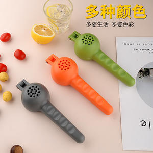 Presse-citron manuel en plastique avec noyau en acier inoxydable pour agrumes, outil de cuisine multifonctionnel - Product Image 4