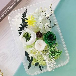 Every Love DIY fleurs pour la fabrication de bougies fleurs de Rose conservées bricolage matériaux d'emballage dans un dôme en verre pour cadeau de mariage saint-valentin - Product Image 2