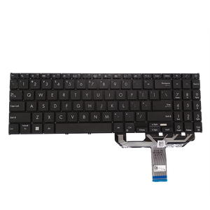 US ไม่มีคีย์บอร์ดแบบมีไฟพื้นหลังสำหรับ <span class=keywords><strong>ASUS</strong></span> X1502 X1504 B1502 X1605V X1603Z M1603Q <span class=keywords><strong>M1502</strong></span> R1504 X1505 S3604V M3604 0KNX0-5102US00 คีย์บอร์ด - Product Image 1