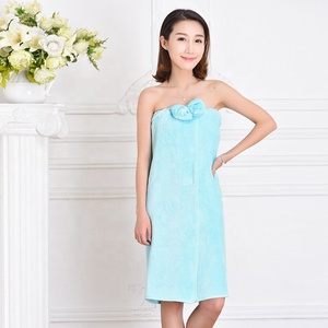 Pas cher Super Absorbant Sexy femmes robe De Bain portable Peignoir serviette pour une Utilisation Sur La Plage - Product Image 5