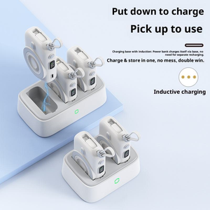 Power Bank Ultra Sottile Mini 10000mAh 22.5W Ricarica Rapida Caricabatterie <span class=keywords><strong>Portatile</strong></span> con Cavo Integrato <span class=keywords><strong>Batteria</strong></span> Extra per <span class=keywords><strong>Smartphone</strong></span> - Product Image 6