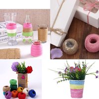 Cordon en chanvre 20 m, corde en Jute, emballage cadeau, rustique, décoration de mariage, DIY bricolage