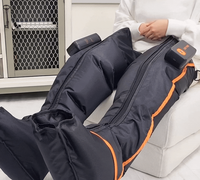Pompe de récupération sportive Rechargeable professionnelle bottes de Massage manchon de thérapie de Compression d'air de jambe pour le soulagement de la douleur au bras professionnel