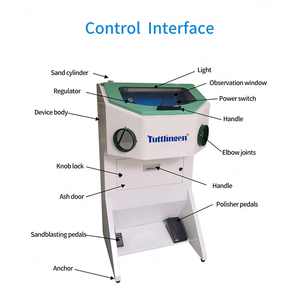 Mesa de Trabajo Multifuncional para Técnico Dental R-302-1 con Succión Silenciosa y Sin Polvo, Mesa de Trabajo para Técnico de Laboratorio Dental R-302-1 - Product Image 3