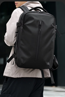 Tas Ransel Laptop Multifungsi Tahan Air dengan Kantong Vakum dan USB, Disetujui untuk Perjalanan & Bisnis