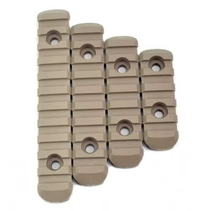 Lot de 4 bandes latérales en nylon de couleur sable durables de 20 mm pour système d'équipement de défense personnelle pour la chasse - Product Image 2