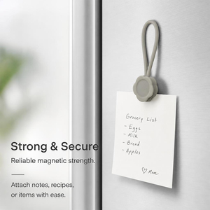 Magnetic Silicone Cable Tie & Bag Clip Reusable Cord Organizer Strong Magnet Flower Shape for <b>Headphone</b> Snack Bag Food Storage - Product Image 6