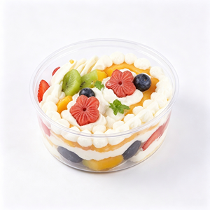 Boîte de conservation pratique en plastique PS transparent, de qualité alimentaire, avec couvercle de fermeture, pour gâteau à étages, mousse, tiramisu, biscuits, desserts - Product Image 3