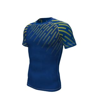 Sublimación camisas de compresión impresas personalizadas, MMA Rash Guards para hombres - Product Image 6