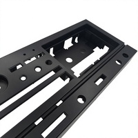 Boîtier de lecteur de cassette double couche, finition métallique vintage, coque audio pour composants électroniques