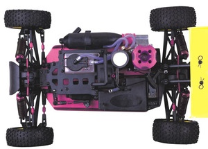 Lehoo Toys HSP 94106 Auto Telecomandata 4WD Scala 1/10 2.4G, Buggy RC con Motore a Nitro - Product Image 6