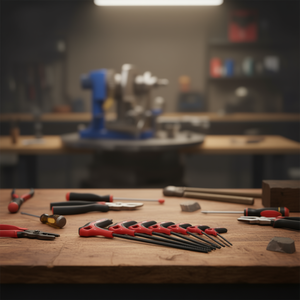 Juego de Llaves Hexagonales con Mango en T, 7 Piezas, Métricas, Mango Rojo y Negro, Largo Alcance, Herramienta de Precisión - Product Image 3