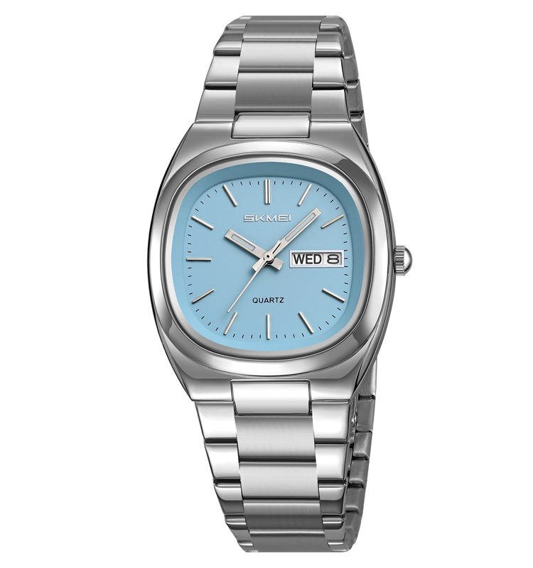 สีเงิน/สีฟ้า