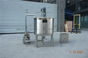 Điện dọc nâng cao cắt trộn thép không gỉ mỹ phẩm Kem dán chất nhũ hóa homogenizer để trộn thực phẩm - Product Image 6