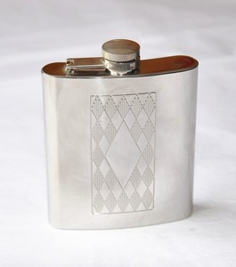 Chuyên Nghiệp 6 Oz Châu Âu Mỹ Túi Flagon Rượu Rượu Vang Nồi Flagon Whiskey Chai Thép Không Gỉ Hip Flask - Product Image 2