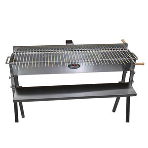 Grande <span class=keywords><strong>Barbecue</strong></span> en Acier Inoxydable de 102 cm avec 40 Brochettes pour Fêtes et Réunions en Extérieur - Product Image 2