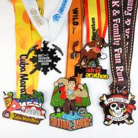 Fabricant de médailles, affichage de médailles de course de marathon personnalisé pour le sport