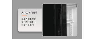 Mini Refrigerador Igloo de Mesa de 35 Litros, <span class=keywords><strong>con</strong></span> Descongelación Automática, Cerradura, Puerta de Vidrio, Exhibición de Botellas y Latas, Refrigerador Pequeño - Product Image 4