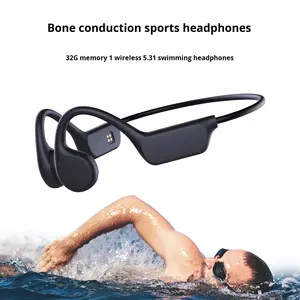 Batería de larga duración LED Natación Reproducción de música JL 32GB Memoria Conducción ósea Inalámbrica para auriculares Bluetooth Auriculares deportivos - Product Image 5