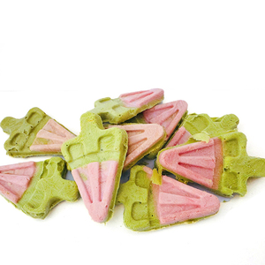 Aperitivos para mascotas liofilizados con alto contenido de carne orgánica al por mayor, limpieza dental OEM, tratamiento para la salud del estómago, hierba gatera de pollo lacrimógeno - Product Image 4