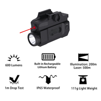 Gran oferta, linterna táctica LED de alto brillo personalizada, antorchas recargables de aleación de aluminio ligeras para caza, clasificación IP65