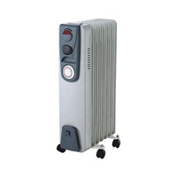 HY-B4 roulette rempli d'huile radiateurs chauffe-7fins/9fins/11fins/13 ailettes avec turbo ventilateur et 24 heures minuterie disponible