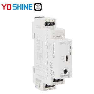 Dc12v/24V AC110V/AC220V 10A/16A dpdt Điện áp duy nhất cầu thang Ánh sáng thời gian chuyển đổi - Product Image 5