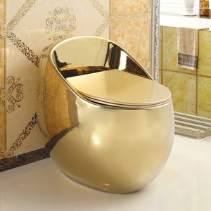Siphon de <span class=keywords><strong>toilette</strong></span> en PVC de style européen en forme <span class=keywords><strong>d</strong></span>'œuf doré, à chasse <span class=keywords><strong>d</strong></span>'<span class=keywords><strong>eau</strong></span> colorée, design compact pour petits espaces, économiseur <span class=keywords><strong>d</strong></span>'<span class=keywords><strong>eau</strong></span> - Product Image 1