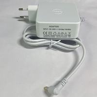 Adaptateur secteur AC/DC 12Vdc 5A 60W, alimentation à découpage murale, prise EU, certifié CE ROHS, blanc ou noir