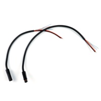 Câble d'alimentation étanche à 2 broches, 5 broches et 6 broches, indice d'étanchéité IP68, pour luminaire d'extérieur