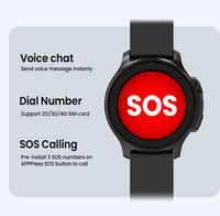 El reloj más nuevo para niños VLT46 4G, reloj para niños, Seguimiento por GPS, videollamada, reloj despertador SOS, reloj inteligente para niños y niñas