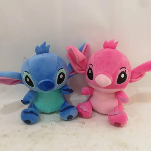 Fábrica al por mayor 16/20cm <span class=keywords><strong>Lilo</strong></span> & Stitch muñeco de <span class=keywords><strong>peluche</strong></span> Animal de <span class=keywords><strong>peluche</strong></span> Stitch colgante juguetes regalo de dibujos animados para niño niña - Product Image 4