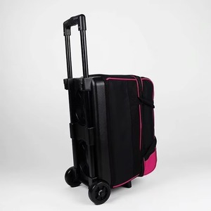 Sac de bowling BSCI pour roulettes et balles (1 balle), avec compartiment assorti pour chaussures de bowling - Product Image 3