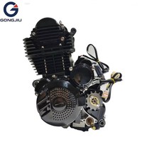 Moteur de moto 250cc à refroidissement par air 4 temps à combustion efficace pour unité de puissance de kart et buggy CB250-F Démarrage électrique