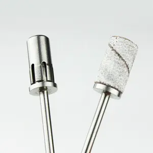 Easy Take Off 3/32" Expanding Stainless Steel Nail Sanding Bands Mandrel For Nail Drill Bits