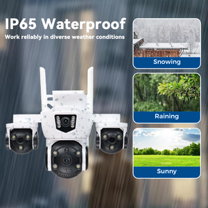 9mp tự động theo dõi mạng PTZ 3-Ống Kính okam V380 4G Wifi tầm nhìn ban đêm ngoài trời cctv <span class=keywords><strong>camera</strong></span> - Product Image 6