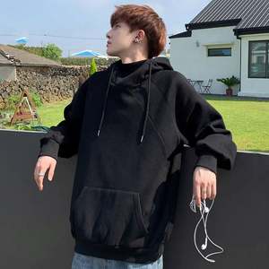 Ropa de Algodón Orgánico para Hombre, Sudaderas con Capucha Personalizadas de Algodón y Cáñamo, Sudadera con Capucha Oversize para Otoño - Product Image 4