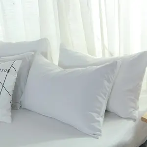 Almohadas y Cojines Personalizados para Dormir de Tela 100% Poliéster Blancos de Gran Venta al por Mayor para Hotel - Product Image 1