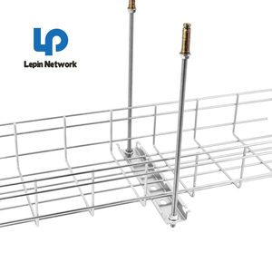 Ningbo Lepin Factory Outlet 50*100mm galvanisé treillis métallique panier chemins de câbles (droit ou <span class=keywords><strong>Cablofil</strong></span> Type O OEM) accès - Product Image 5