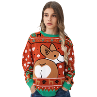 2025 ODM & OEM pull laid tricoté pull de Noël pull personnalisé pull unisexe