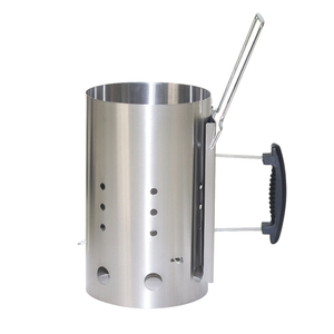 <strong>BBQ</strong> Fire Chimney <strong>Starter</strong> Stainless Steel <strong>BBQ</strong> <strong>Coal</strong> Chimney <strong>Starters</strong> With PP Handle - Product Image 6
