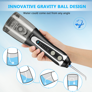 Irrigadores de dientes con carga usb tipo c, irrigador dental ultrasónico con chorro de agua - Product Image 6