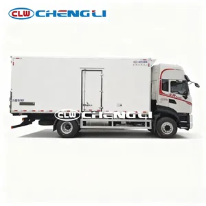 รถบรรทุกตู้แช่แข็งสำหรับงานหนัก Dongfeng 4X2 330 แรงม้า พร้อมตู้แช่ Carrier สำหรับขนส่งอาหารแช่แข็ง - Product Image 4