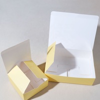 Boîte d'impression personnalisée vide Premium luxe pli carton bonbons chocolat CMJN FSC papier Tuck emballage pour dessert avec séparateurs
