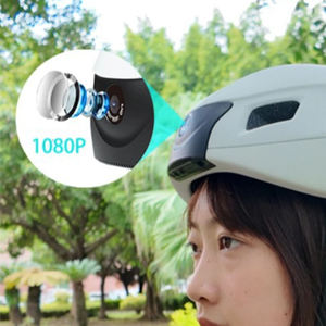 <b>Smart</b> Cycling Helmet Built-In 1080P <b>Camera</b> <b>WiFi</b> Voice Control Music Rear Turn Signal Safety Helmet - Product Image 3