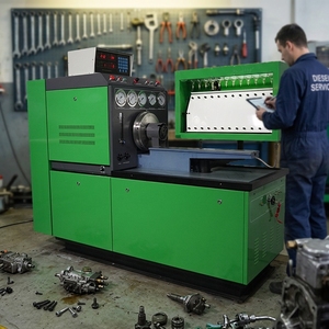 Strumenti diagnostici Auto riparazione diesel iniettore di carburante pompa di prova attrezzature meccaniche Diesel pompa banco di prova per la vendita 12PSB - Product Image 1