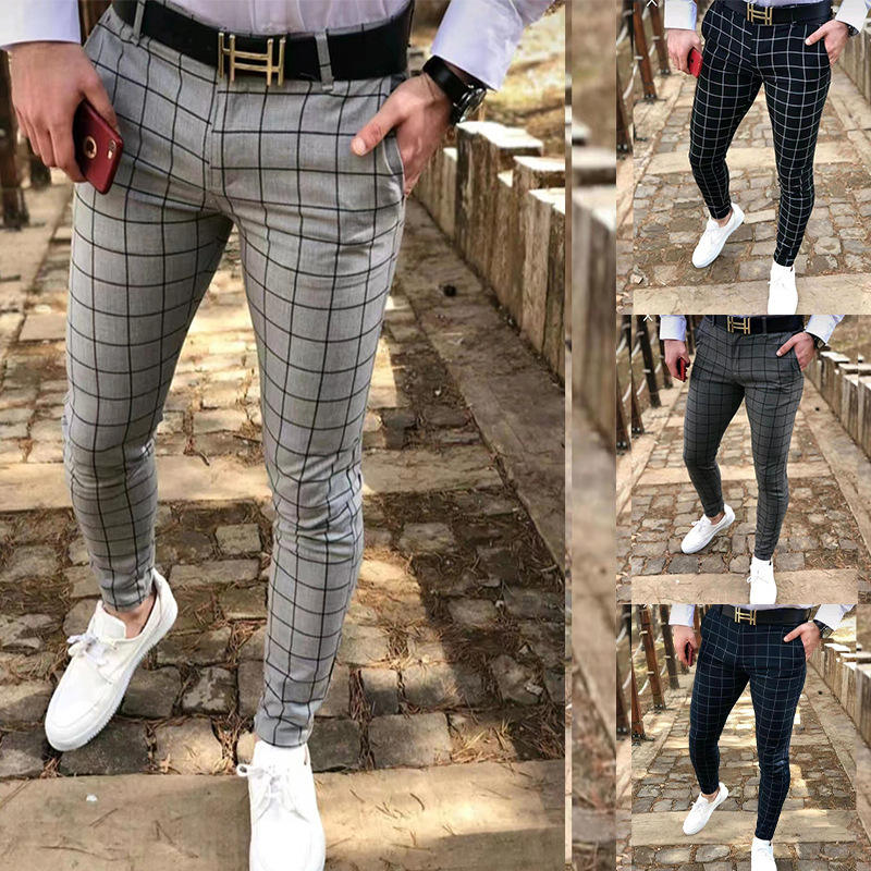 Cómo Combinar Outfit Pantalon Cuadros Gris Hombre Combinar Outfit